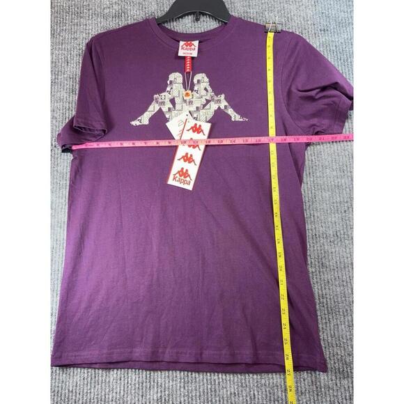 KAPPA Authentic Ankazoabo Men’s Violet Bloom T-Shirt Sz Medium 381728W NEW w/Tag - Picture 12 of 15
